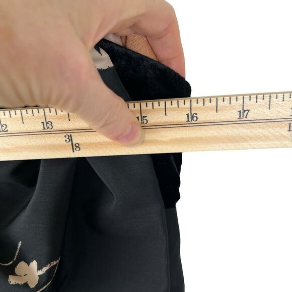 Free People Floral Bow Front Babydoll Mini Dress Empire Waist Coquette Y2K Sz S - Picture 11 of 13